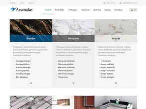UAB Arsenalas interneto svetainės kūrimas