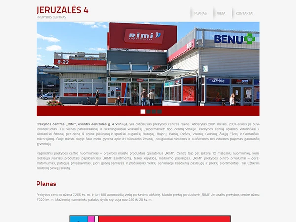 Jeruzalės prekybos centras interneto svetainės kūrimas