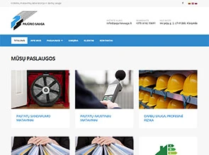 Pajūrio sauga interneto svetainės kūrimas