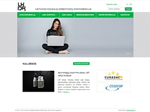 Kolegijos interneto svetainės kūrimas