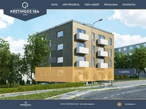 Kretingos 58a interneto svetainės kūrimas