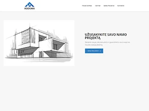 Rodoma architektai interneto svetainės kūrimas