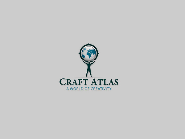 Craft Atlas logo interneto svetainės kūrimas
