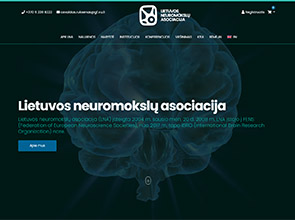 Neuromokslų asociacija interneto svetainės kūrimas