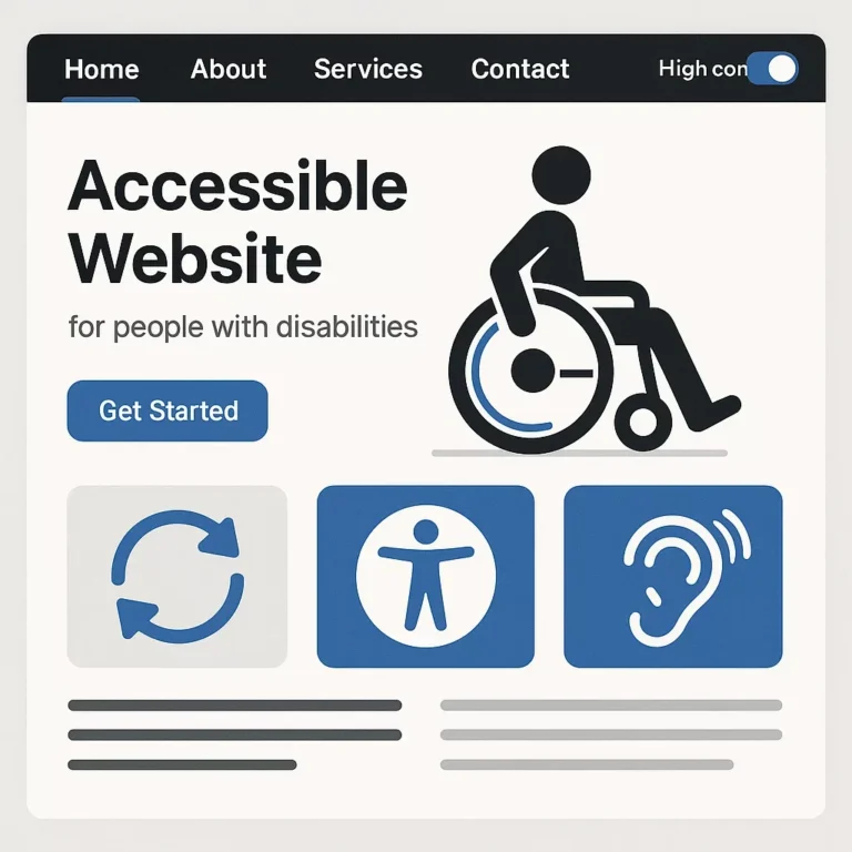 Web svetainės 2 interneto svetaines pritaikymas neigaliesiems